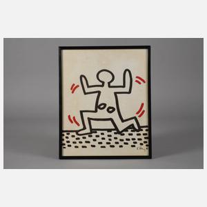 Keith Haring, Blatt aus der Bayer Suite