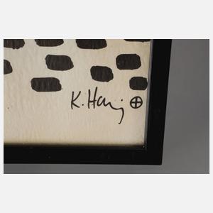 Keith Haring, Blatt aus der Bayer Suite