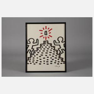 Keith Haring, Blatt aus der Bayer Suite