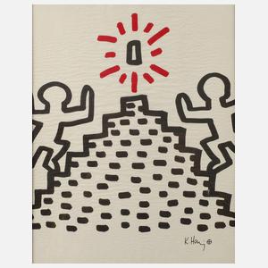 Keith Haring, Blatt aus der Bayer Suite