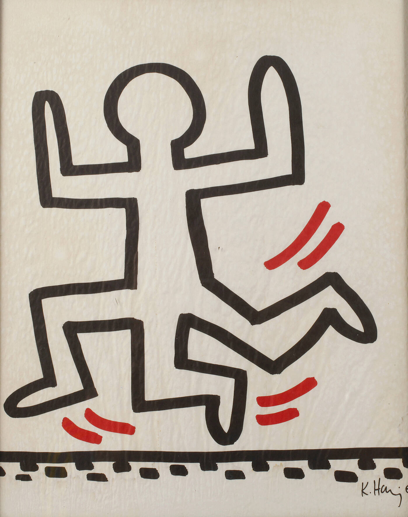 Keith Haring, Blatt aus der Bayer Suite