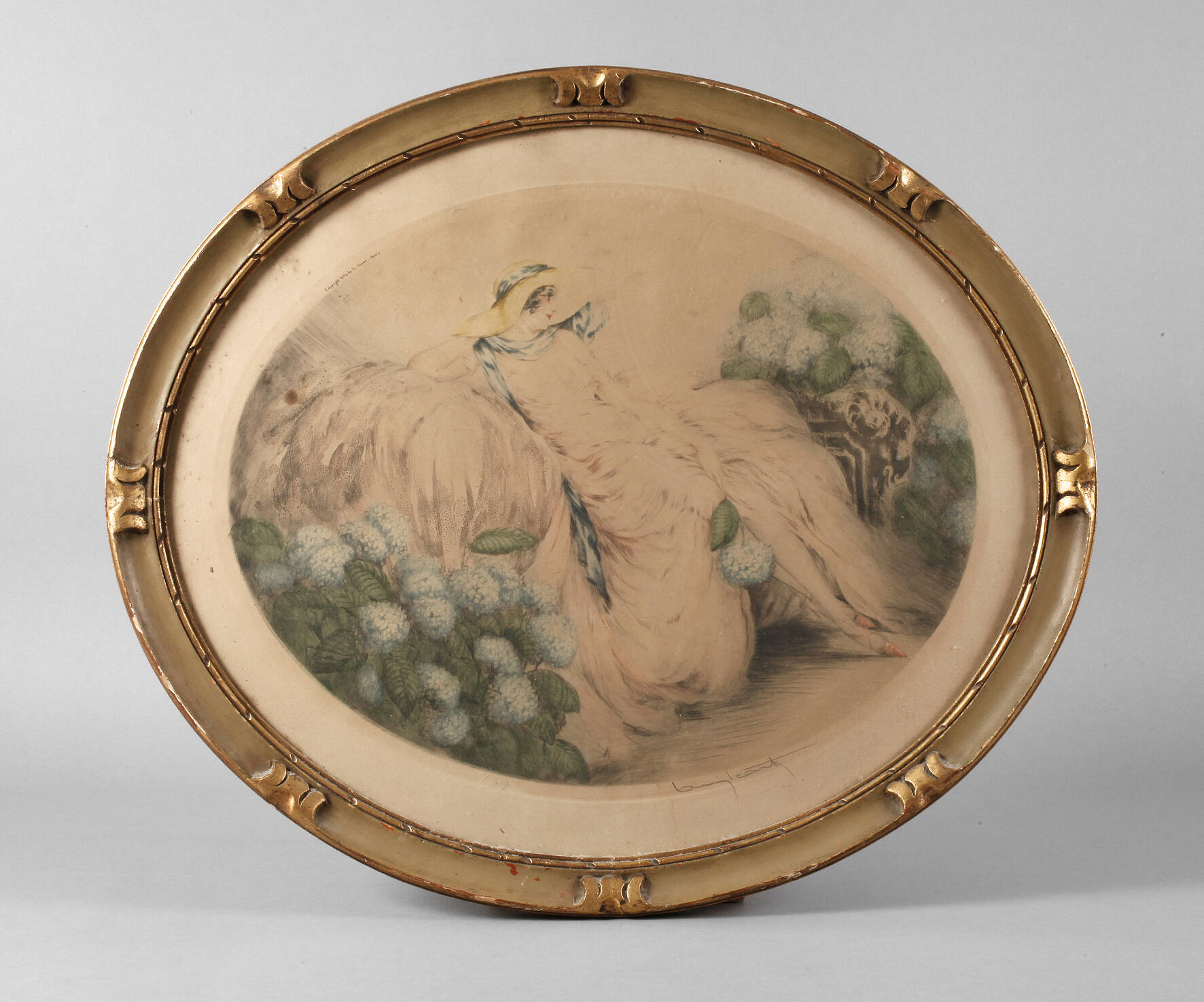 Louis Icart, Ruhene Dame