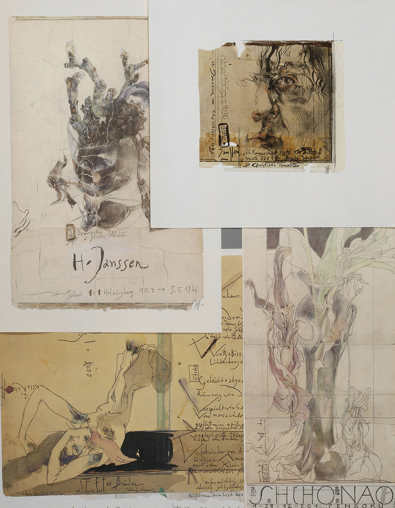 Horst Janssen, Sammlung signierte Kunstdrucke