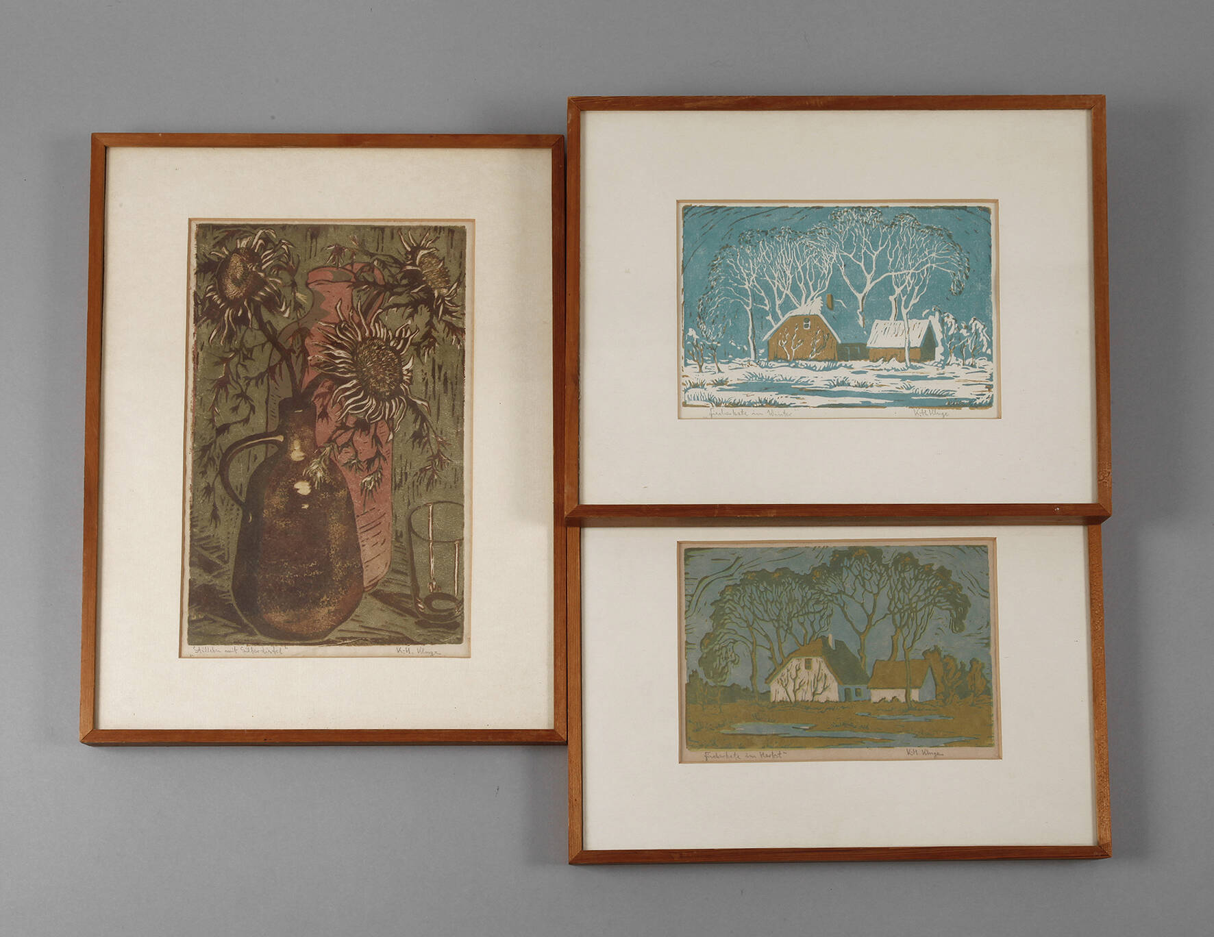 Karl-Heinrich Kluge, Sammlung Farblinolschnitte