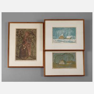 Karl-Heinrich Kluge, Sammlung Farblinolschnitte