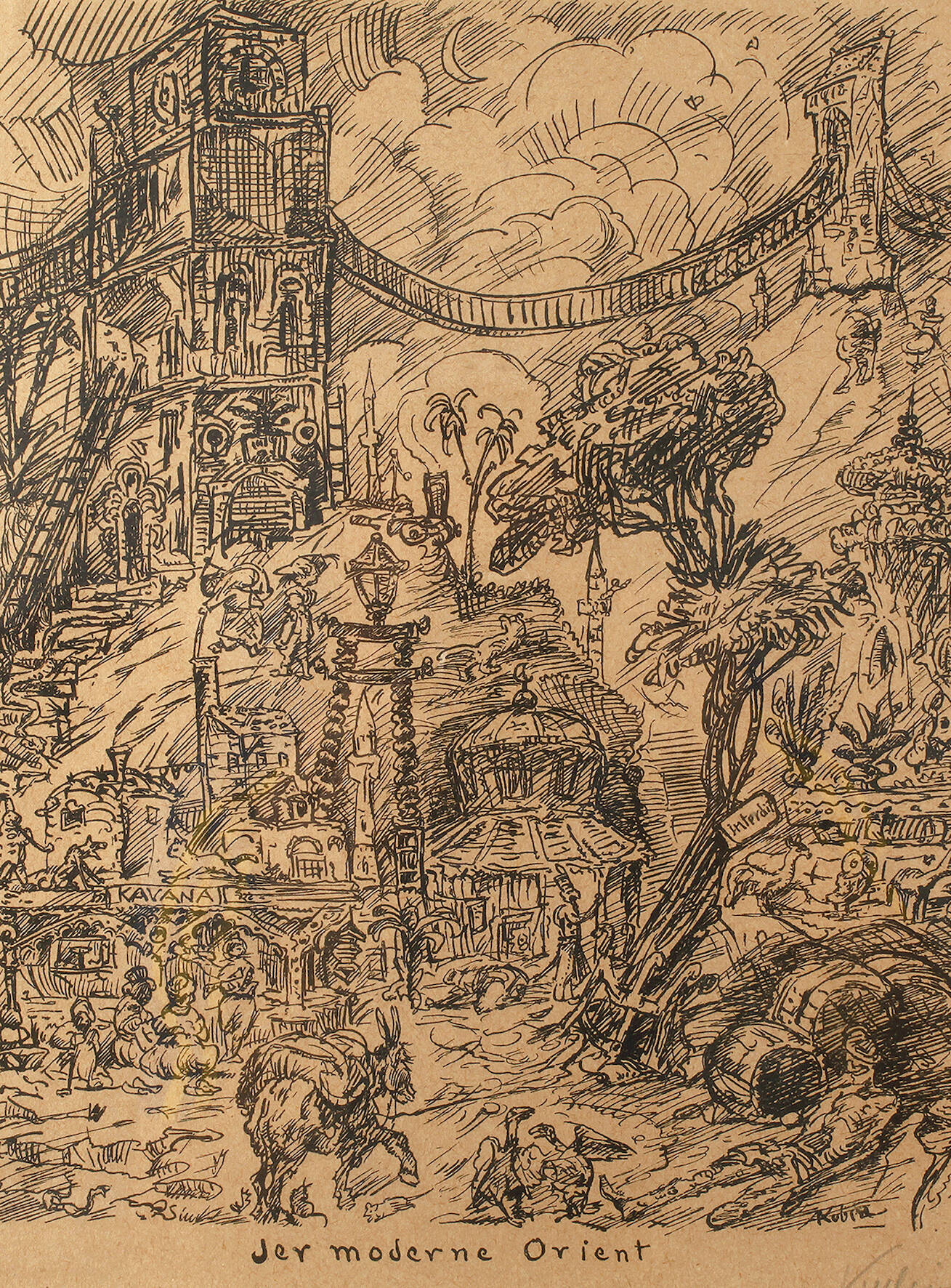 Alfred Kubin, "der moderne Orient"