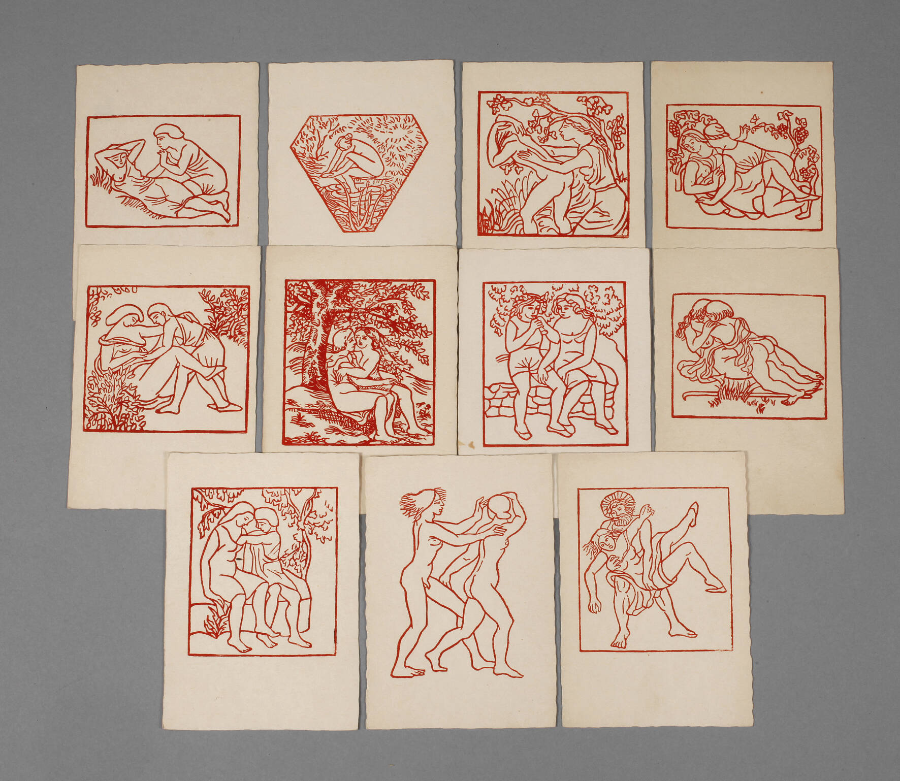 Aristide Maillol, Holzschnittfolge