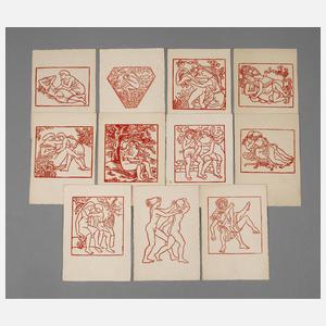 Aristide Maillol, Holzschnittfolge