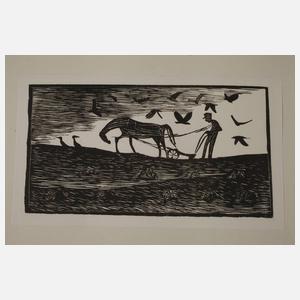 Gerhard Marcks, Paar Holzschnitte