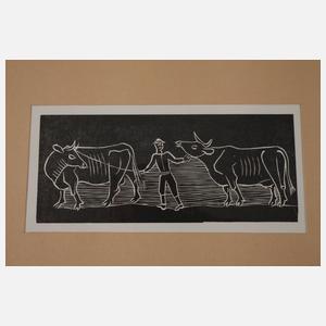 Gerhard Marcks, Paar Holzschnitte