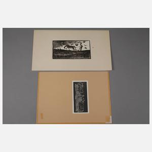 Gerhard Marcks, Paar Holzschnitte