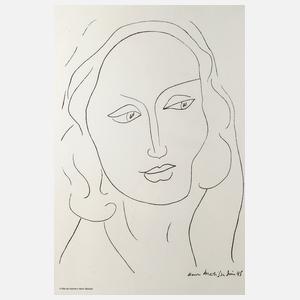 Henri Matisse, "Tête de femme"