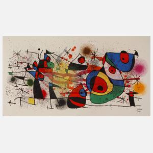 Joan Miró, Abstrakte Komposition