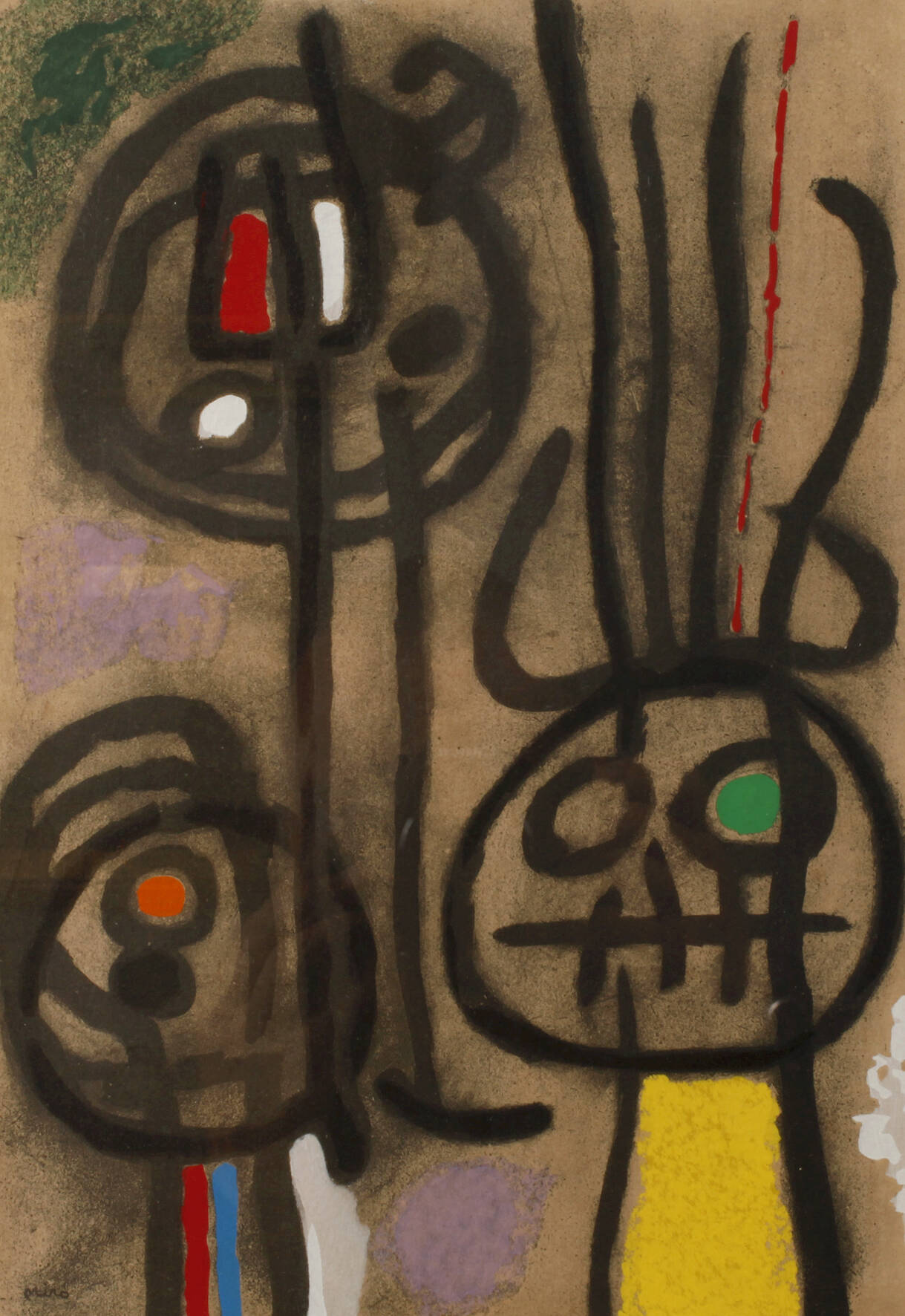 Joan Miró, Abstrakte Komposition