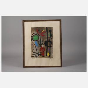 Joan Miró, Abstrakte Komposition