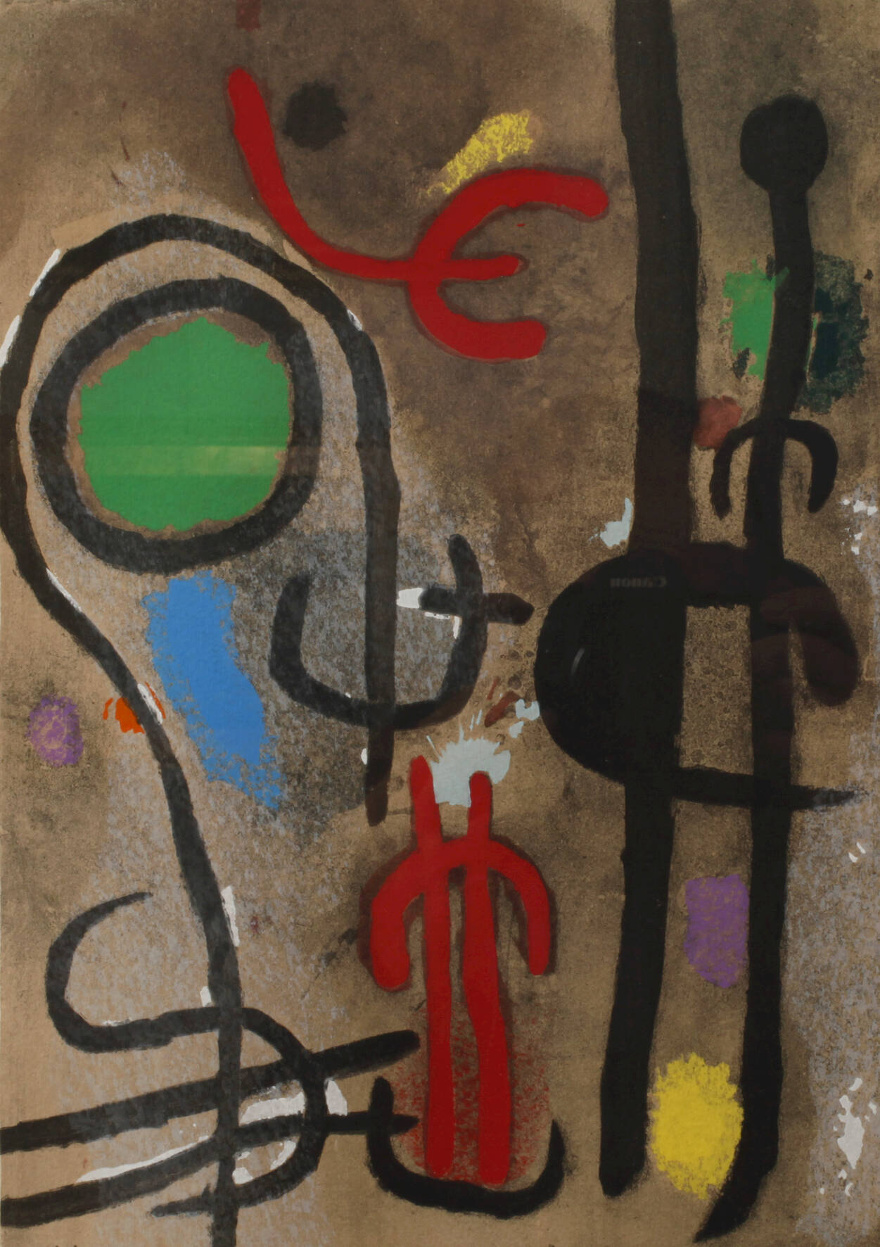 Joan Miró, Abstrakte Komposition