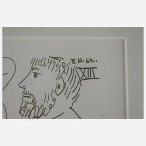 Pablo Picasso, Erotische Szene