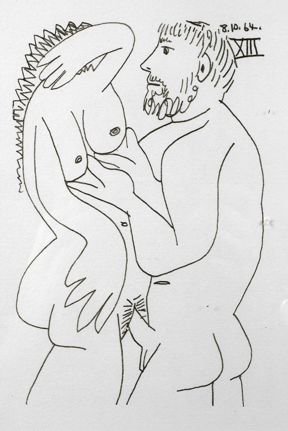 Pablo Picasso, Erotische Szene