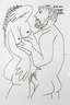 Pablo Picasso, Erotische Szene