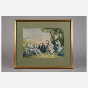 Stanislaus von Chlebowski, Orientalische Szene