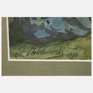 Stanislaus von Chlebowski, Orientalische Szene