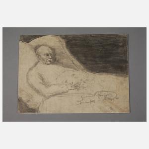 Emanuel Grosser, Bismarck auf dem Sterbebett