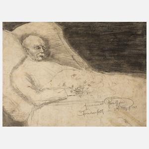 Emanuel Grosser, Bismarck auf dem Sterbebett