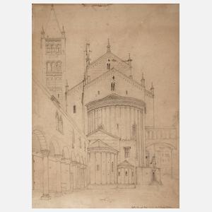Max Hauschild attr., Ansicht des Doms in Verona