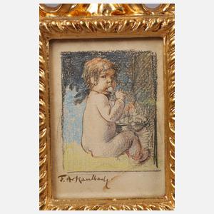 Friedrich August von Kaulbach, Naschendes Kind