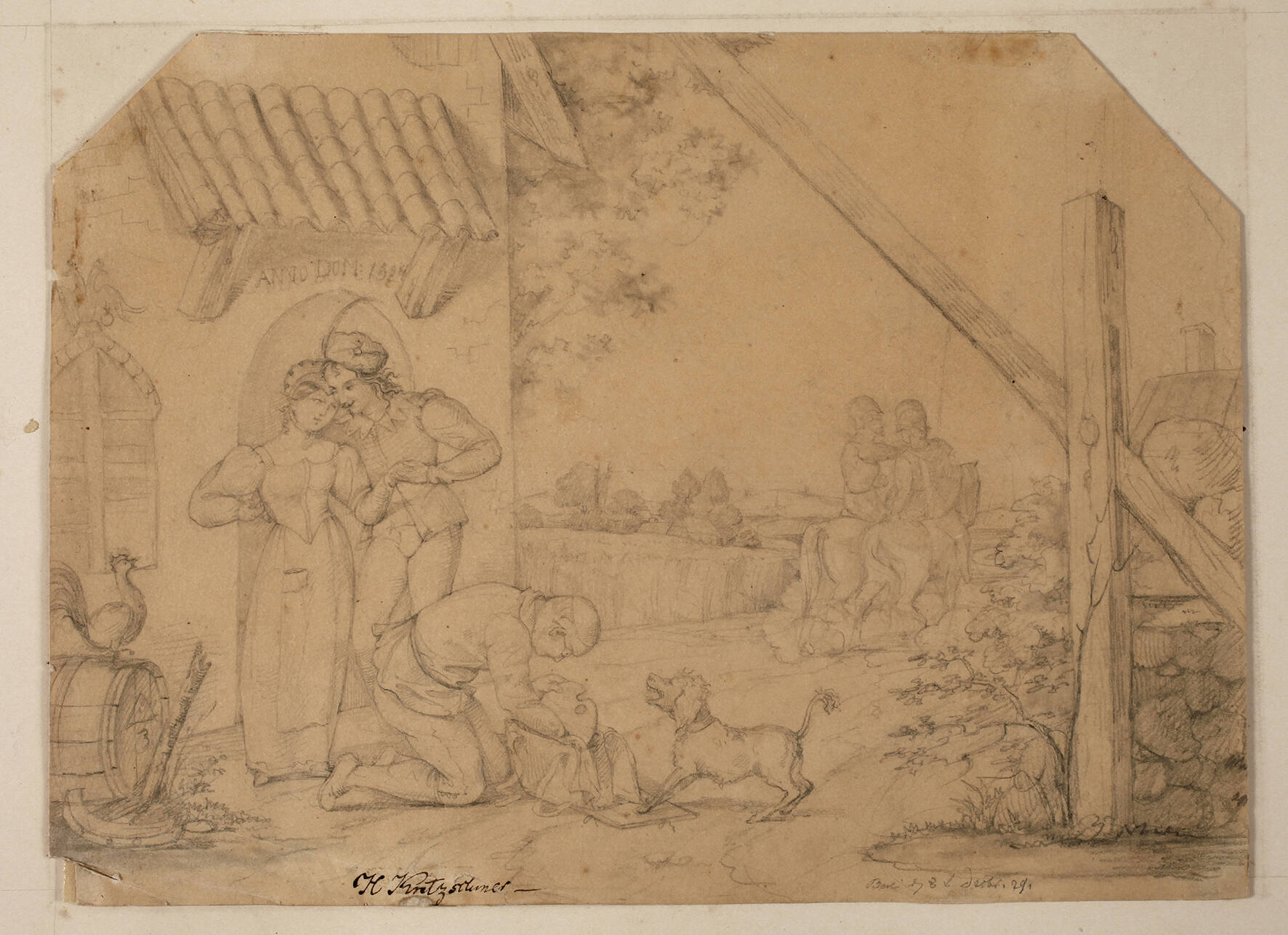 Prof. Hermann Kretzschmer, Der Abschied