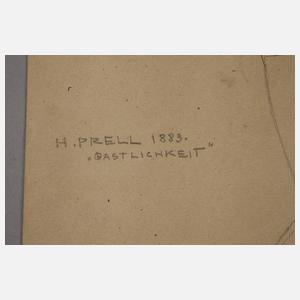 Prof. Hermann Prell, "Gastlichkeit"