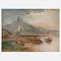 C. Brünzener, Partie am Rhein111