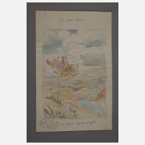 Fritz Fischer, Konvolut Märchenillustrationen