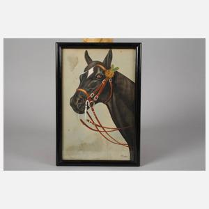 P. Fischer, Drei Pferdebilder