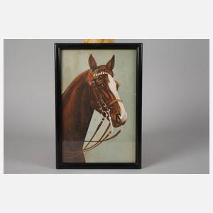 P. Fischer, Drei Pferdebilder