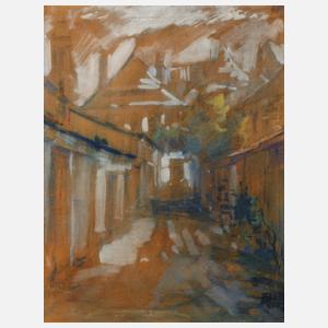 Joseph Floch, Hinterhofidylle