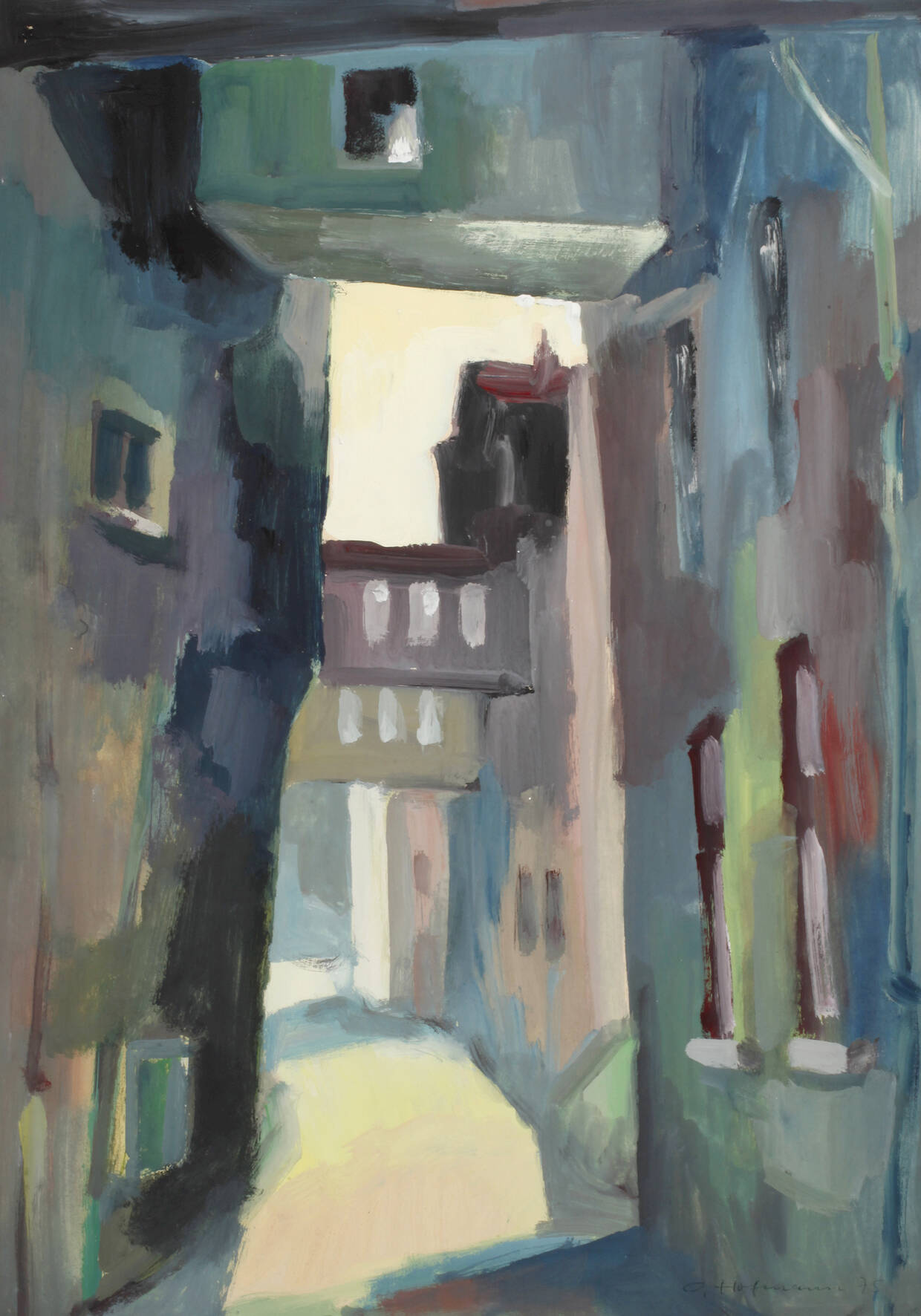 Otto Hofmann, "Alte Gasse"