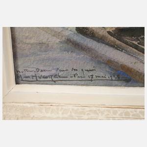 Claude Honoré Hugrel, "Notre Dame de Paris"