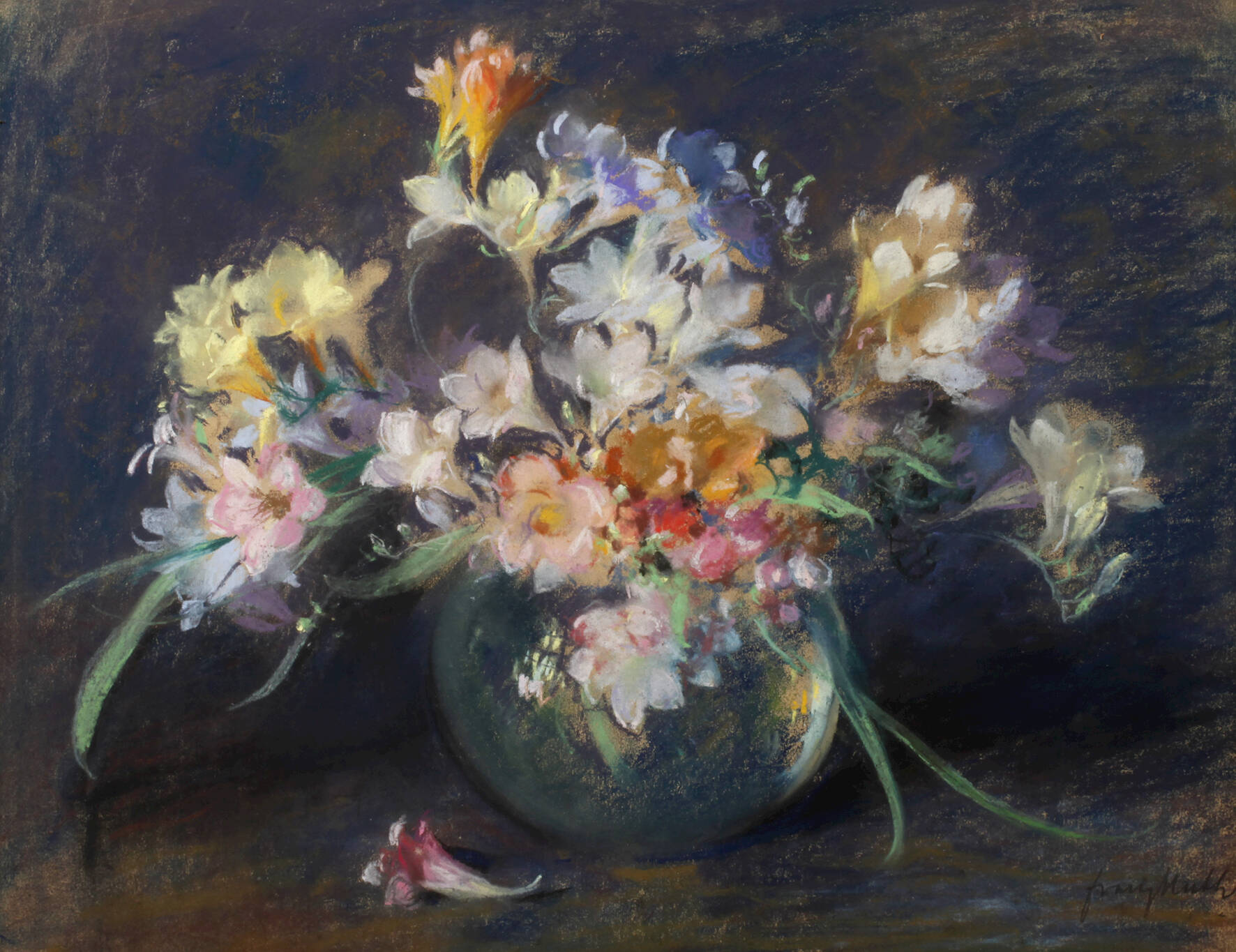 Prof. Franz Huth, Blumenstillleben