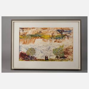 Ivo Roberto Katavić, Zwei Figuren am Fluss