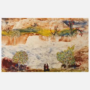 Ivo Roberto Katavić, Zwei Figuren am Fluss