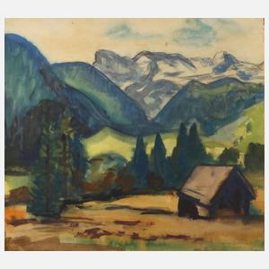 Hanns Kobinger, Alpenlandschaft