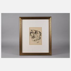 Ludwig Meidner, Herrenportrait