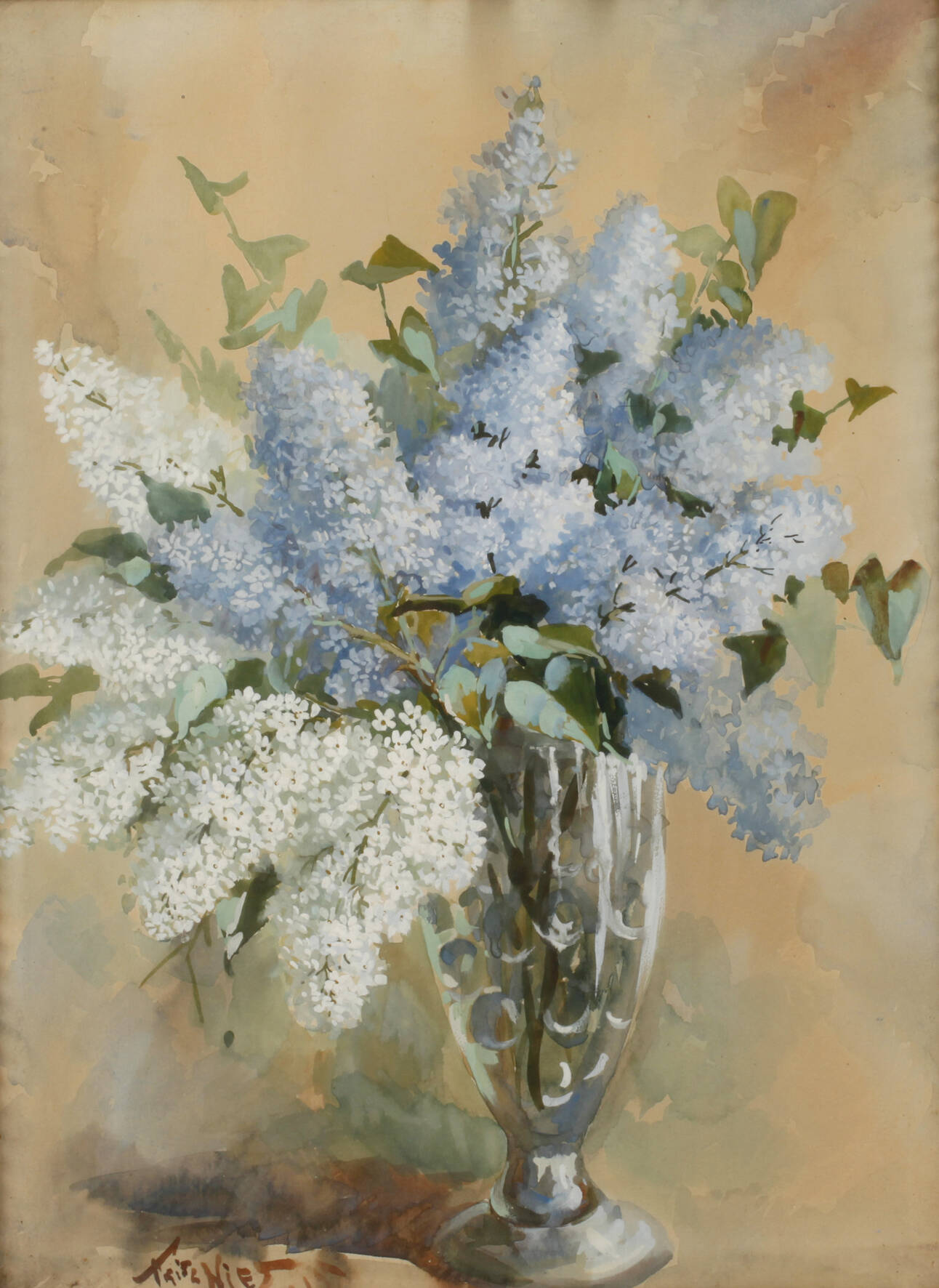 Fritz Nieth, Fliederstrauß