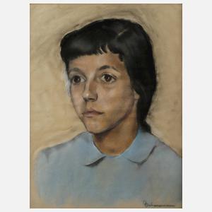Helga Schönemann, Mädchenportrait