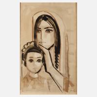 Ismail Shammout, Mutter und Tochter111