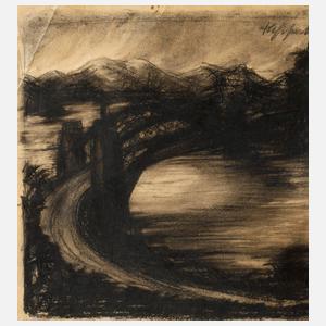 Prof. Georg Tappert attr., Die Brücke,