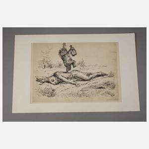 Andreas Paul Weber, "Swinegels Triumph"