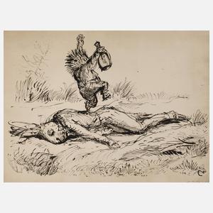 Andreas Paul Weber, "Swinegels Triumph"