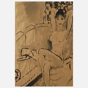 Georg Weidenbacher, Damenakt